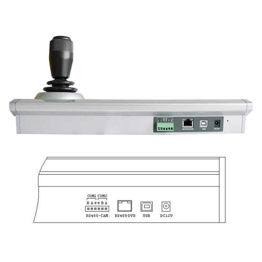 4D Keyboard Controller for CCTV Systems Speed Dome Cameras DVR NVR IP Camera