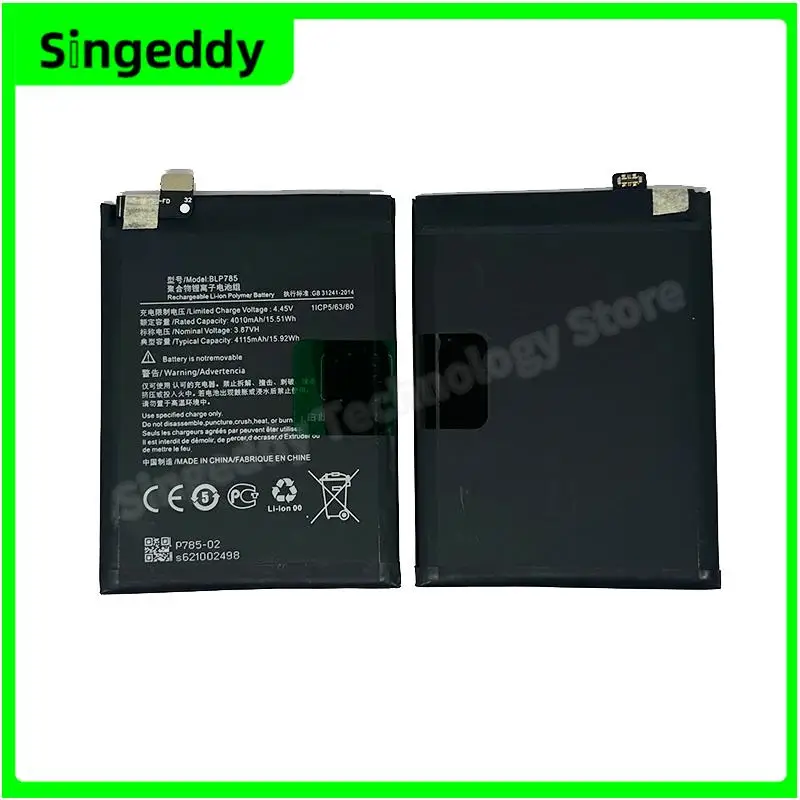 

BLP785 Battery, Mobile Phone Build-in Batteries For OnePlus Nord 5G, AC2001, AC2003, Cell Phone Replacement Repair Parts