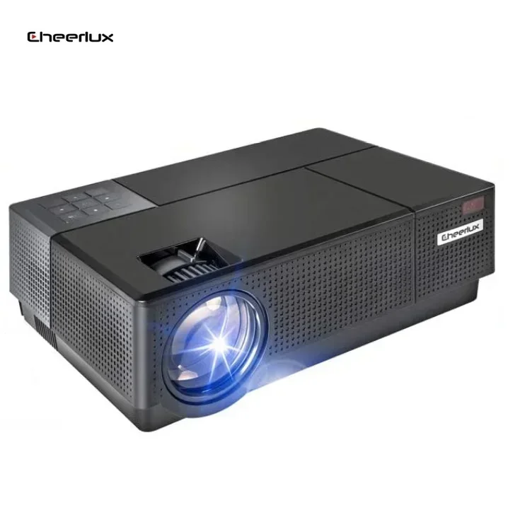

Cheerlux 4000Lumens LCD Projector 1080p Full HD Video Proyector LED Home Cinema Smart Projector Big Screen Home Theater Beamer