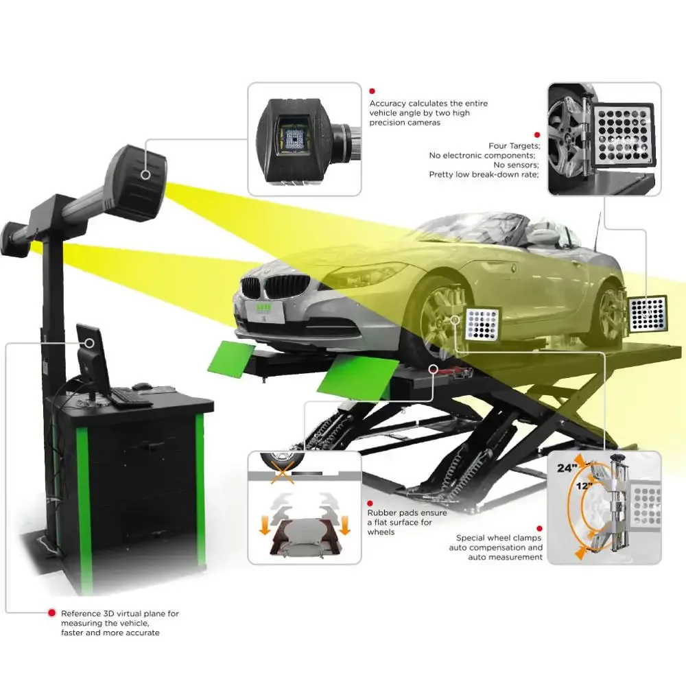 PL-3D-5555 Wheel Alignment 3d Wheel Aligner Professional 3D Wheel Alignment Machine