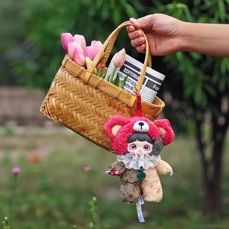 100% Original Maymei V4 Twin Secret Realm Series Blind Box Plush Doll Bag Pendant Decorative Ornaments Collect Dolls Girls' Gift