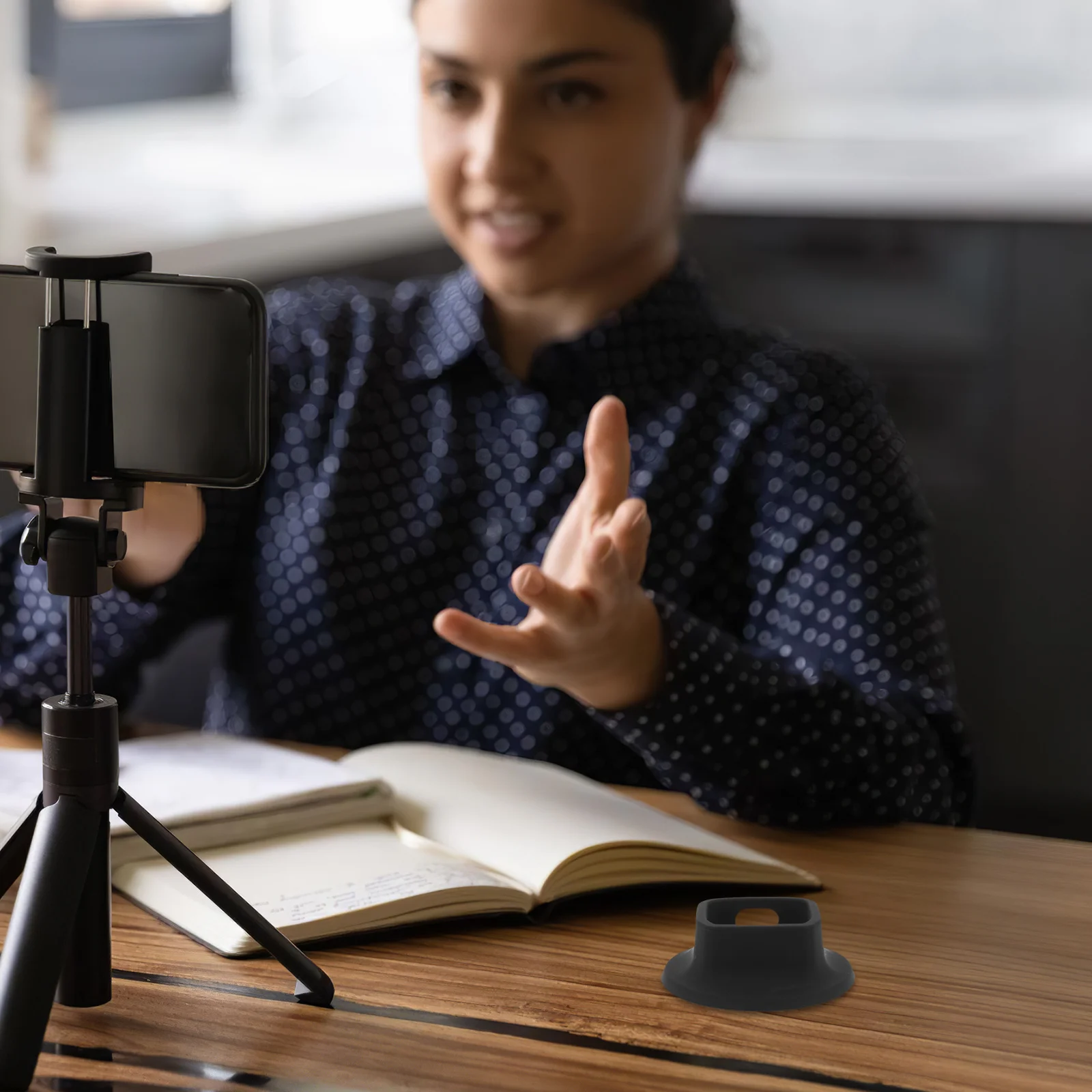 

4pcs Mount Stand Base Silicone Non-Slip Desktop Camera Mount For Stable Support Lightweight Action Camera Bracket Holder For