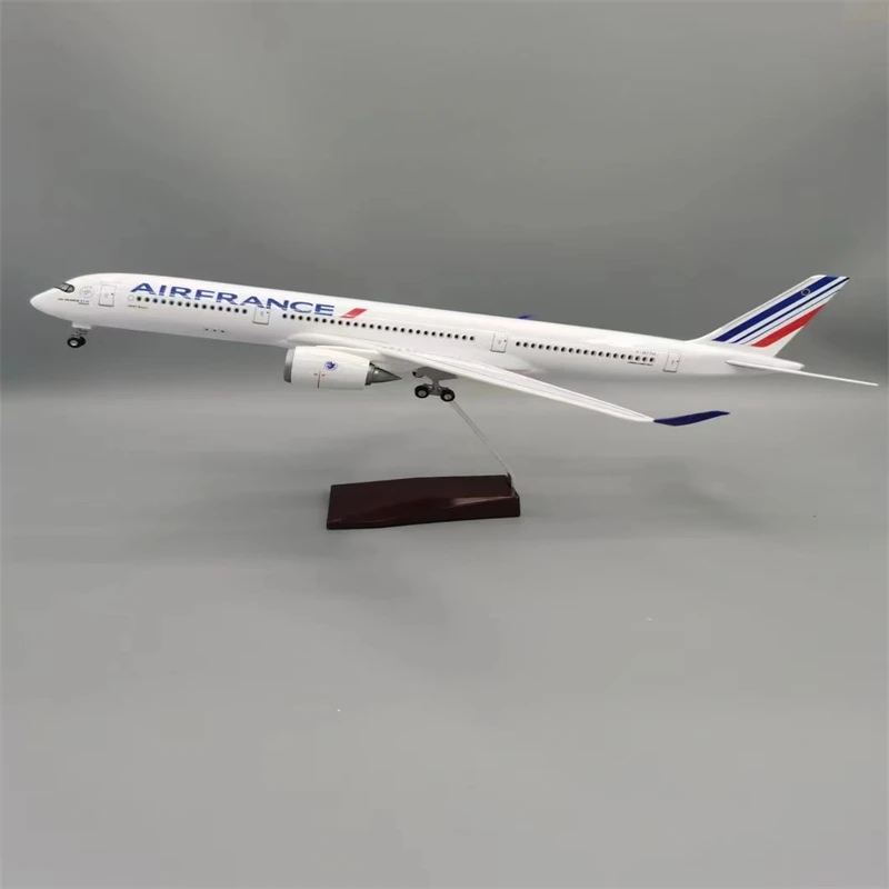 

Scale 1:142 47cm Airbus A350-900 Air France Aircraft Model With Lights And Wheels Plane Model Aircraft Model Plane Collection