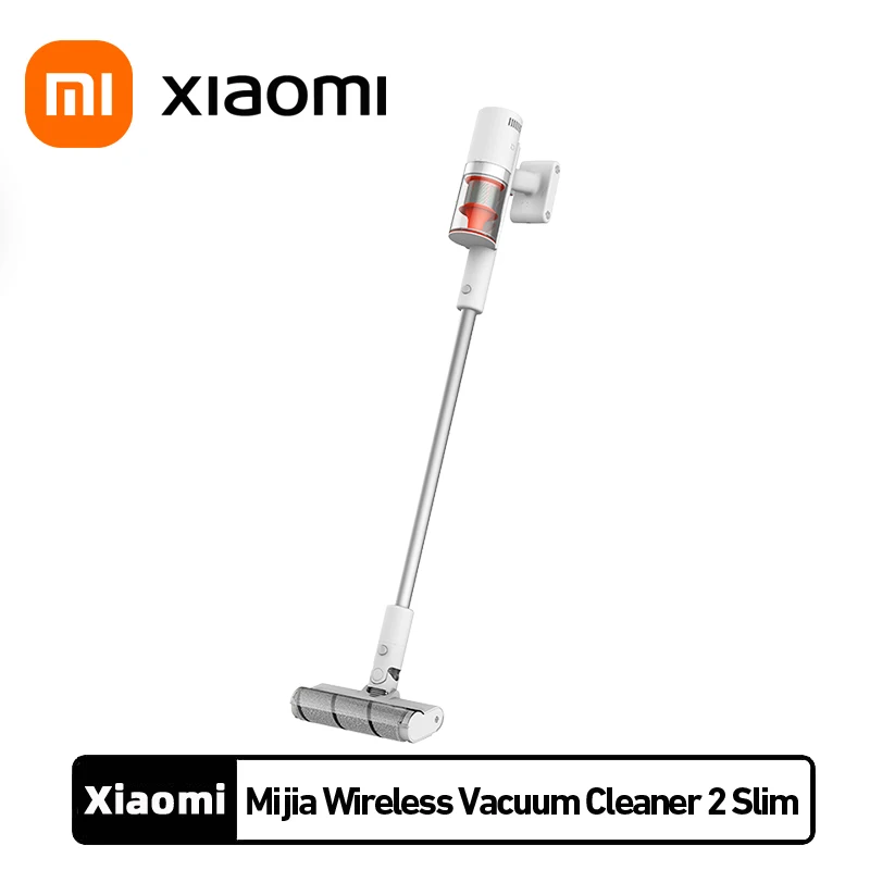 XIAOMI MIJIA Wireless Vacuum Cleaner 2 Slim 20kPa Cyclone Suction 45 Minute Long Usage Time Sweeping And Mopping Cleaning Tool