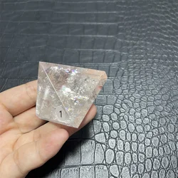 Transparent Large Natural Rock Clear Quartz Crystal Pyramid Water Clear Garden Quartz Healing