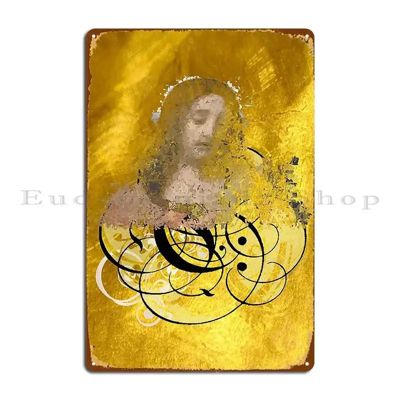 Jesus Christ Last Supper Metal Sign Mural Retro Bar Printed Club Tin Sign Poster