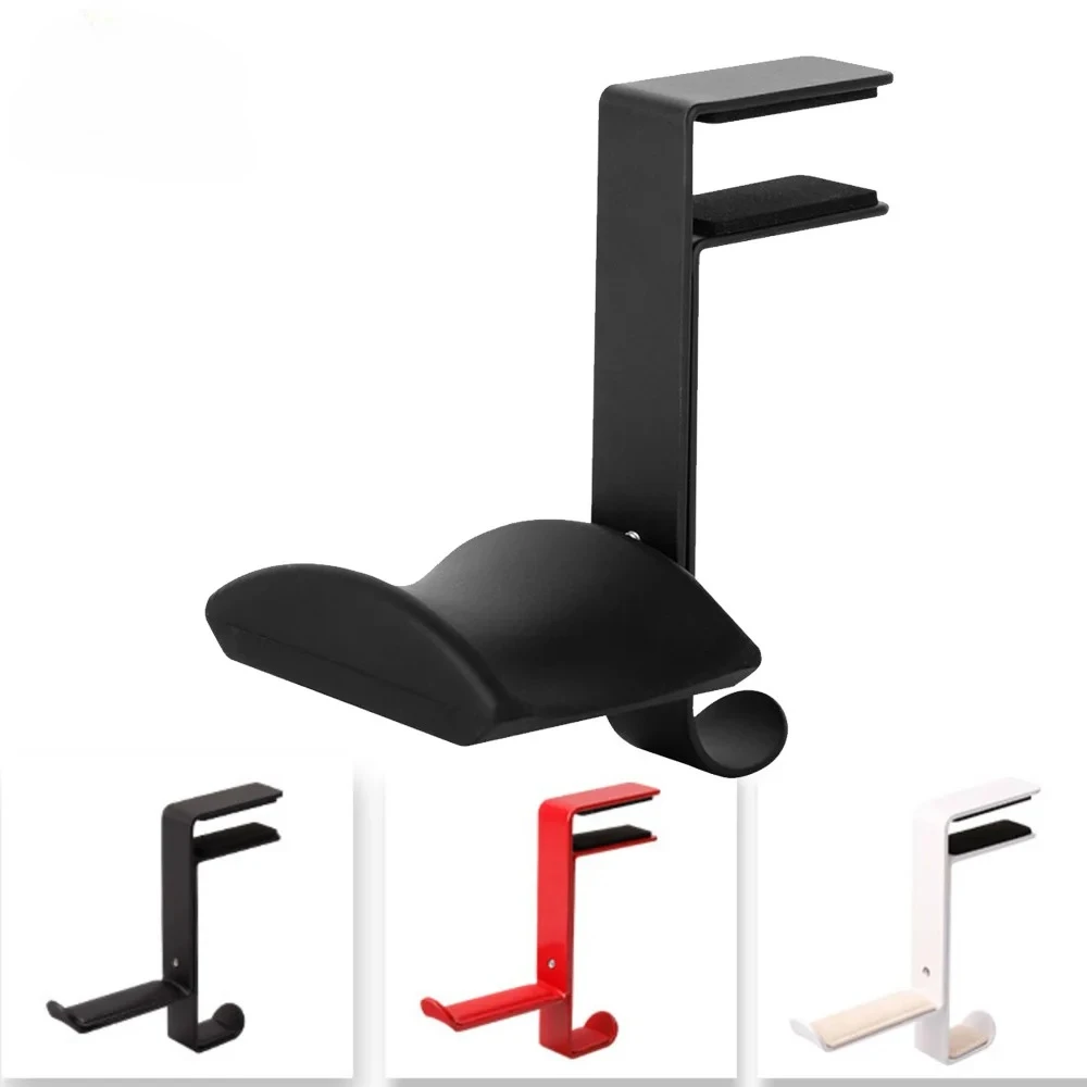 

Universal Desk Mount Office Hanger Gaming Headphone Stand Bracket Display Rack Headset Holder Space Saving Table Clamp