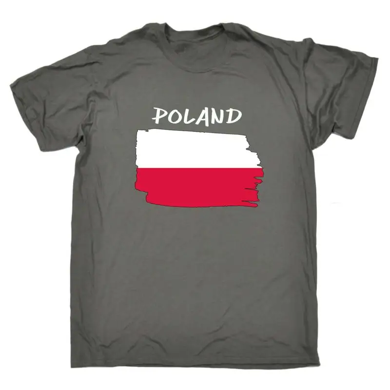 

Спортивная мужская футболка с флагом Польши Nationality Supporter