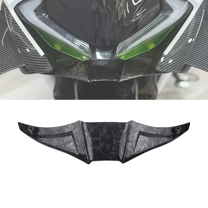 Motorcycle Front Fairing Winglets Aerodynamic Wing Shell Cover Protection Guards Kit For 675SR-R 675SR 675 SRR