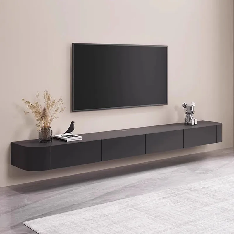 Monitor Mobile Tv Stands Hanging Shelves Italian Simple Solid Wood Nordic Tv Cabinet Bedroom Mueble Salon Blanco Home Furniture