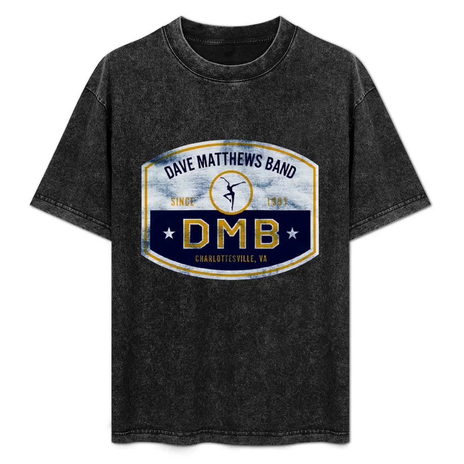 

Sportiqe DMB Badge T-Shirt funny t shirts man cotton tshirt 100% man t shirt designer t shirts for man graphic tees T-Shirt