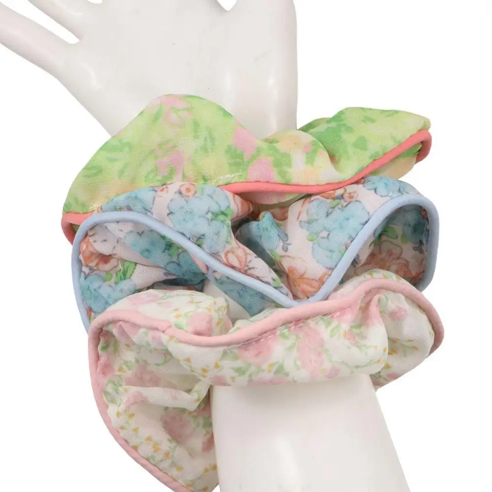 

Резинки для волос в пасторальном стиле, корейские эластичные резинки для волос, резинка для волос в корейском стиле, повязка для волос с цветком, держатель для хвоста, аксессуары для волос