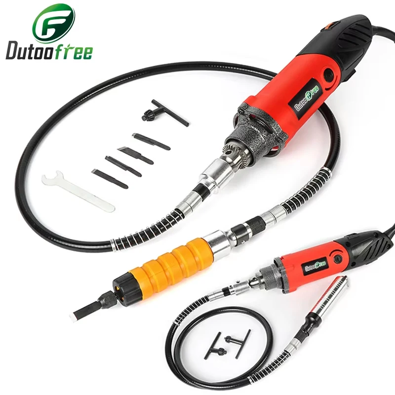 110V-220V Engraver Dremel Tool Set Flexible Shaft Accessories For Carving Polishing Grinding Electric Engraving Pen Rotary Tool