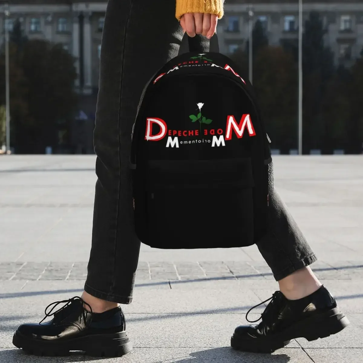 Plecak Depeche Mode Music Violator, Gorąca Wyprzedaż, Plecak Dzienny o Dużej Pojemności, Torba na Książki dla Chłopców i Dziewcząt, Torba na Ramię dla Mężczyzn i Kobiet, Torba Szkolna