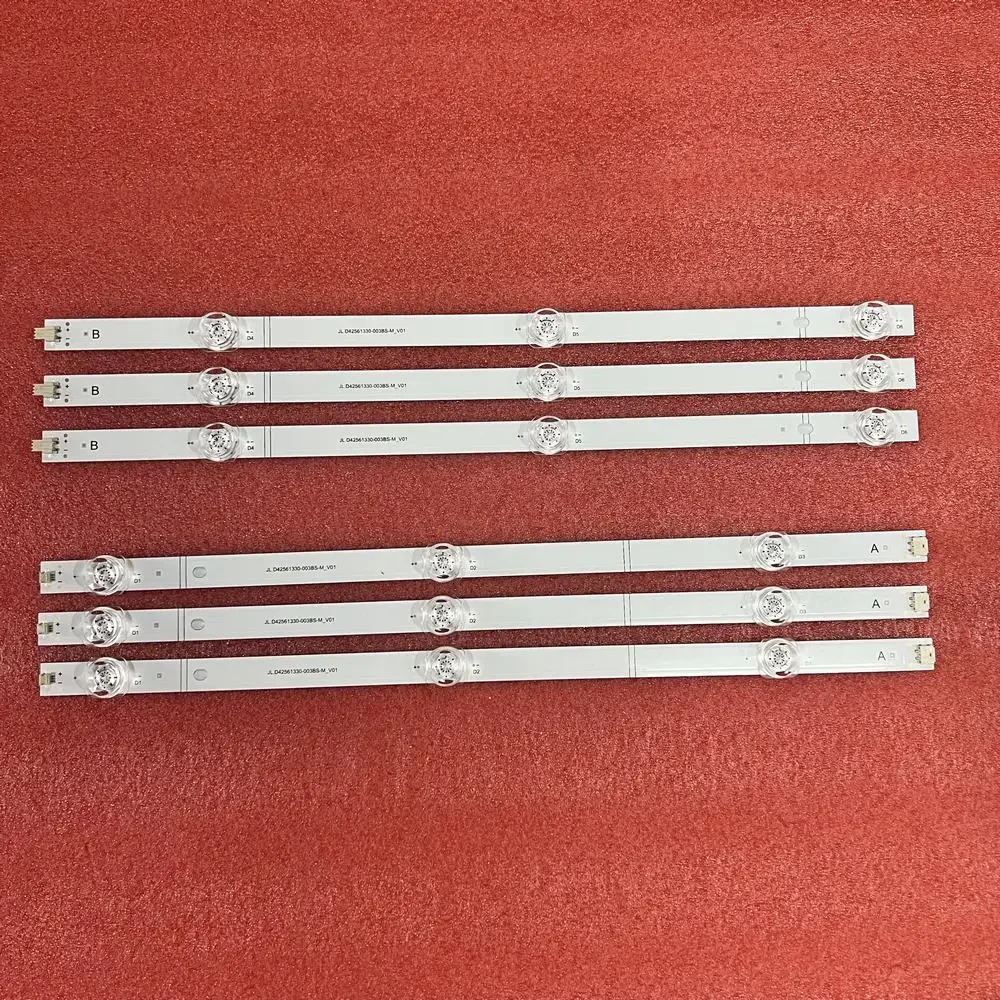Tira de LED para Hisense 43A66G 43C350KE 43A6BG 43A6K 43A53FEVS 43A6GTUK 43A6B9TUK 43A63H 43A6CG 43A6GIL CRH-BXBT43Y 1303006030 AKR