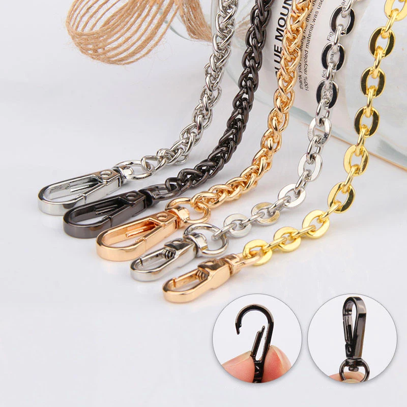 Messenger Bag Accessories Lantern Chain DIY Extension Metal for Hand-Woven Free Collocation Handmade Handbag