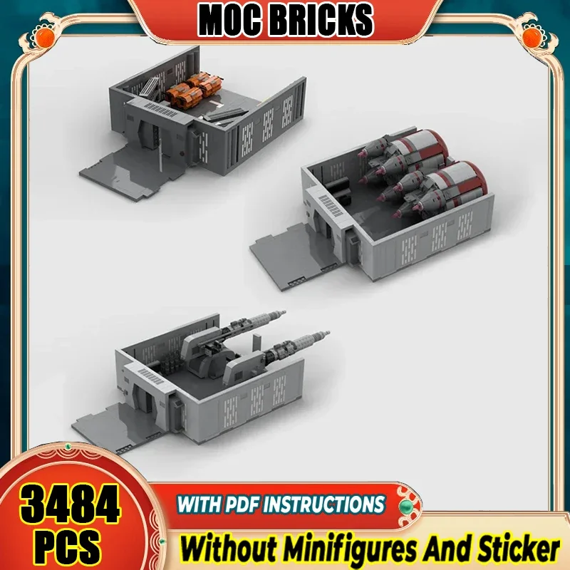 

Star Movie Model Moc Building Bricks Imperial Corridor System Technology Modular Blocks Gifts Christmas Toys DIY Sets Assembly
