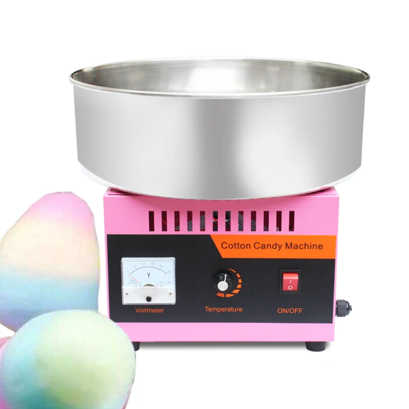 Commercial Candy Floss Maker Stainless Steel Bowl Commercial Cotton Candy Machine Stainless Steel Cotton Festival Carnival Home