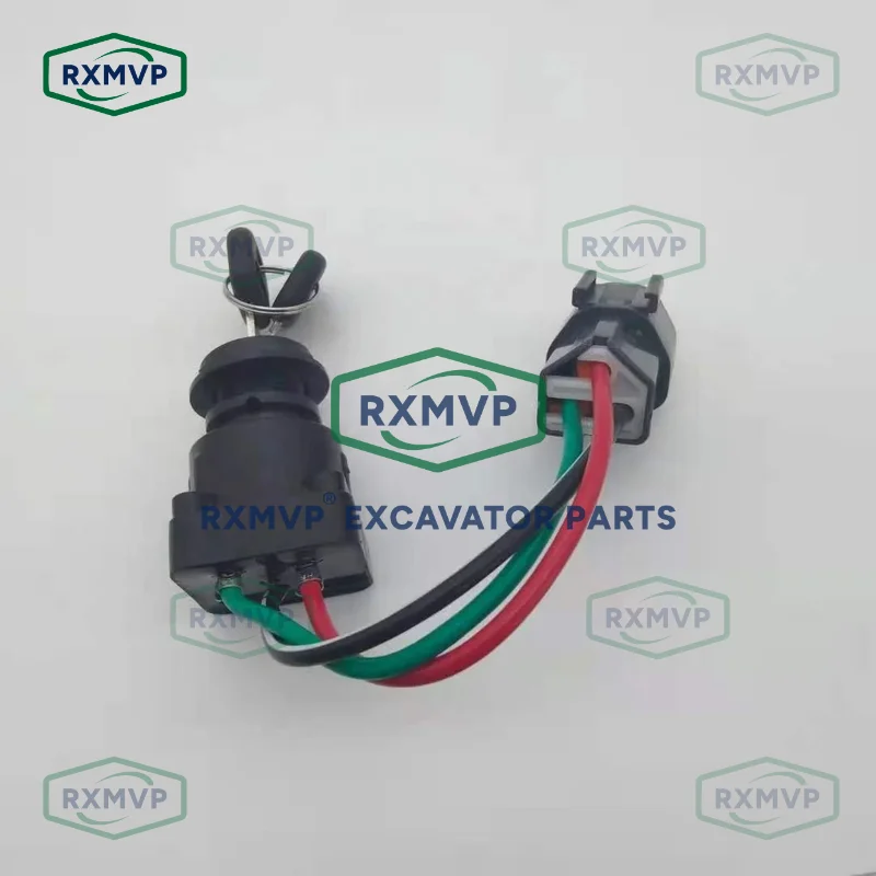 RC411-53964 Ignition Switch Fits Kubota Excavator KX016 KX033 Loader SVL75 SVL75C U15 U35 U45