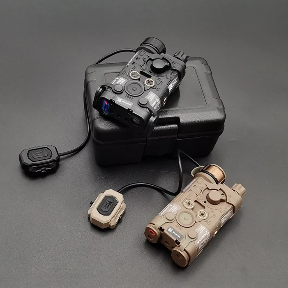 Tactische NGAL Rood Groen Blauw Laser Indicator Sight Gun Accessoires LED Strobe Zaklamp Fit 20mm Rail Laser Jacht Sight