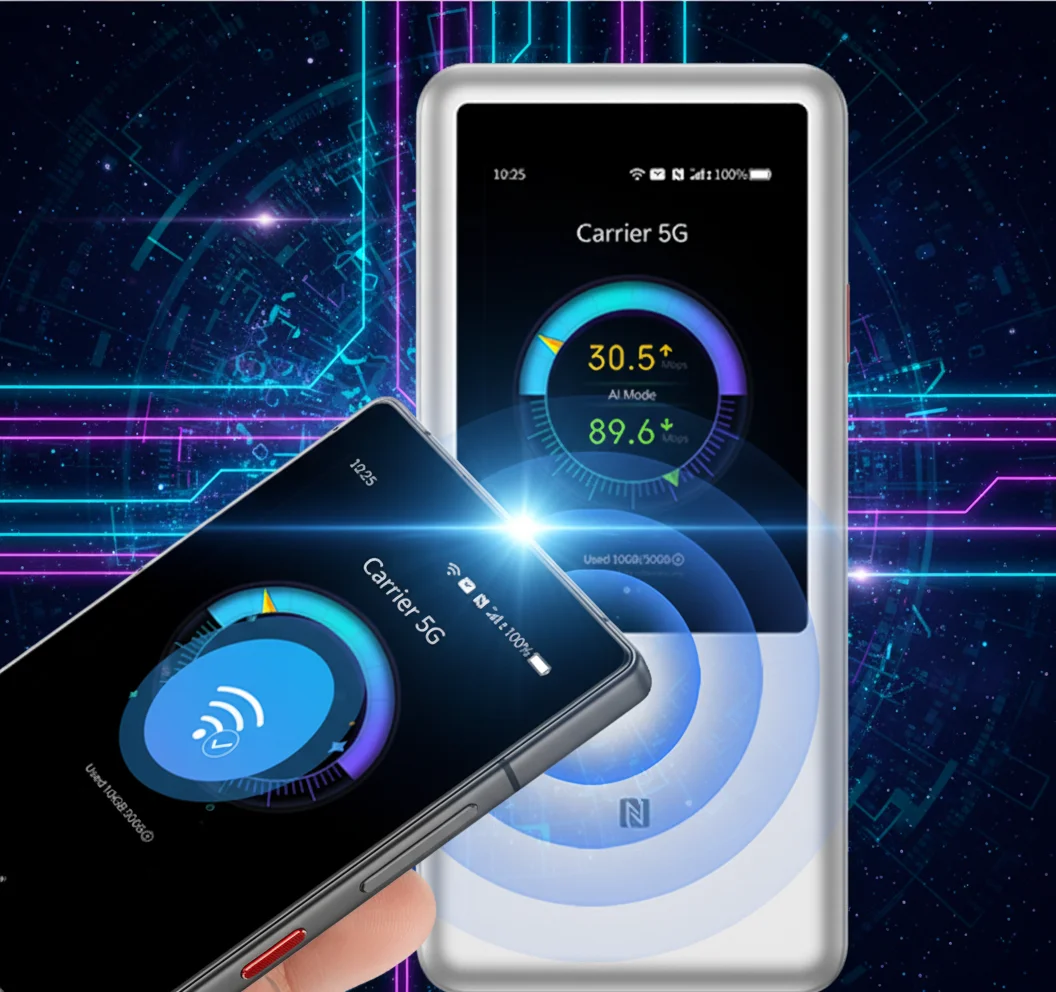 5G Dual Band 2.4G 5.8G Mobile Wifi Router Unlock WiFi7 Router Quick Charge 5g Sim Router With 10000mAh Battery  U60 PRO