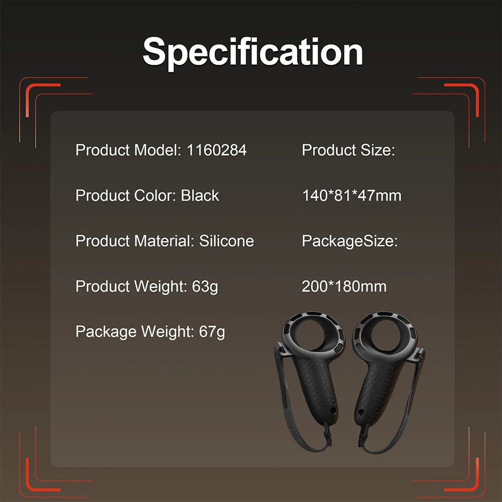 Penutup Pegangan Pengontrol Silikon Pelindung Pengontrol Antiselip dengan Tali Tangan yang Dapat Disesuaikan untuk Meta Quest 3S/Quest 3
