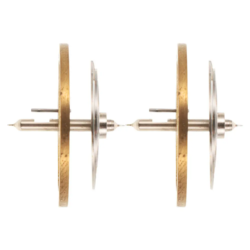 

Комплект из 2 шт. балансировочных колес для механических винтажных будильников, запасные части для ремонта, высокоточные компоненты механизма