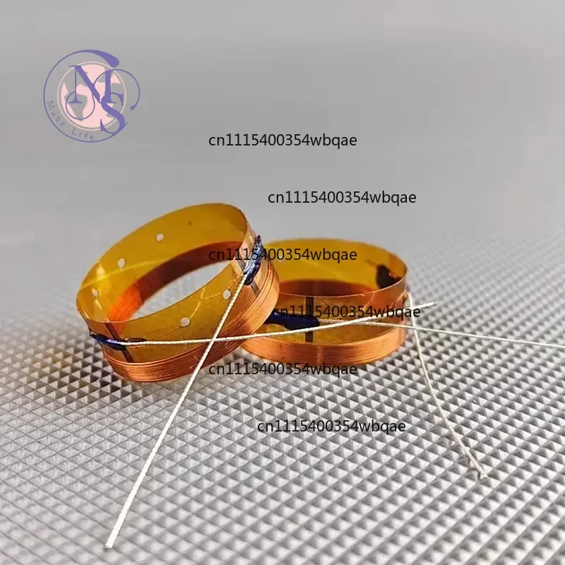 ZOCI-20.4mm Tweeter Voice Coil Assembly Single KSV Former No Diaphragm 2PCS 3.8 Ohm