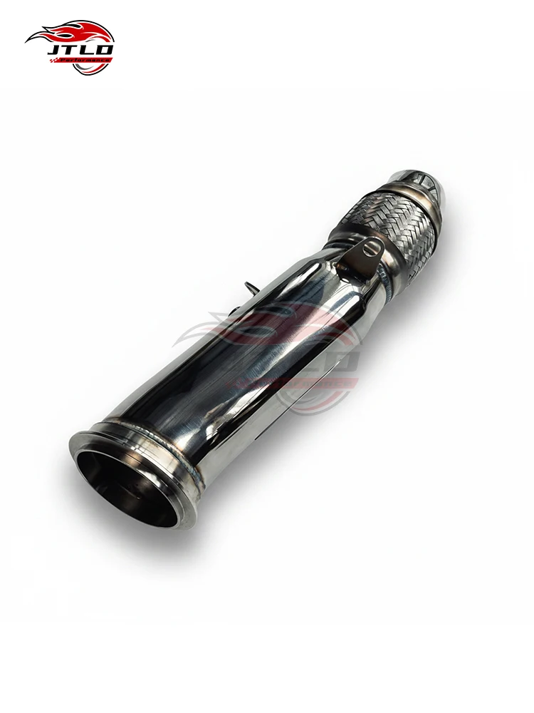 High Flow Turbo Downpipe For BMW F30 F31 F32 F33 F36 N20 Engine 320i 328i 420i 428i Performance Racing Exhaust Pipe
