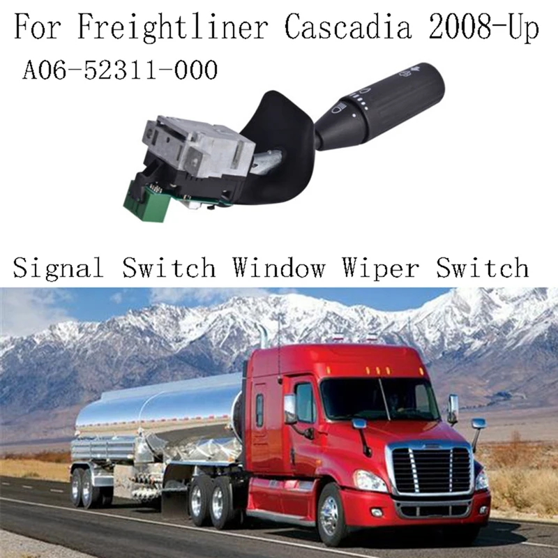 New For Freightliner Cascadia 2008-Up New Turn Signal Switch Window Wiper Switch A06-52311-000