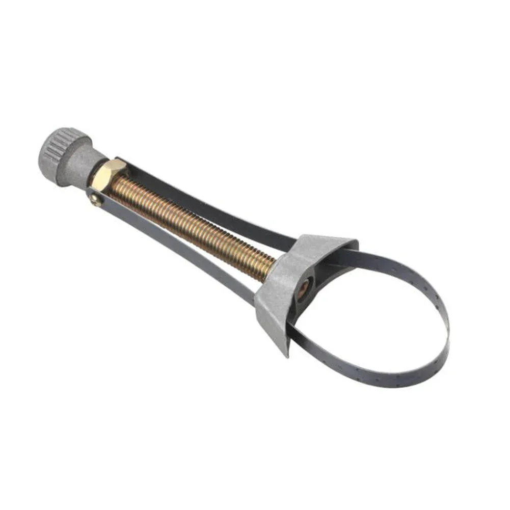 

Aluminum Oil Filter Removal Wrench 65-155mm Adjustable Oil Filter Strap Wrench Universal Removal Wrench Spanner Auto Accessories