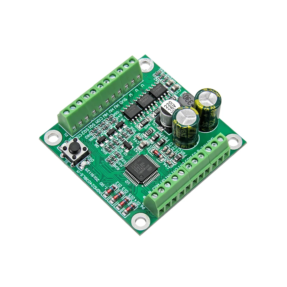 

Support Logic Level PWM Pulse Input Signal 9~24V Brushless DC Motor Driver Current/Speed/Position PID Control Motor Regulator