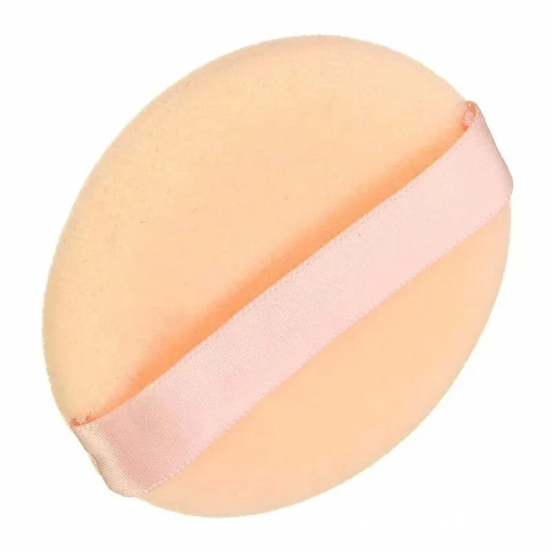 5-60 Uds base en polvo Facial Puff profesional forma redonda portátil suave cosmética Puff base de maquillaje esponja herramienta de belleza