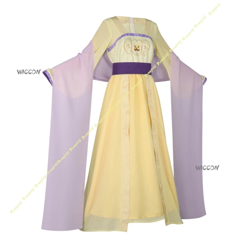 Cosplay Costumes The Apothecary Diaries Anime Maomao Women Suit Girls Ancient Style Yellow Shawl Skirt Cute Christmas Halloween
