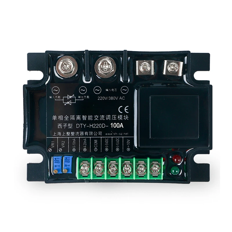 

Single-phase three-phase SCR AC voltage regulation module SCR power regulator Solid state relay