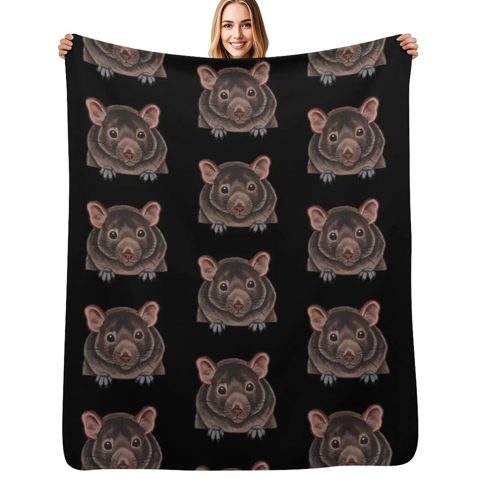 

Degu Throw Blanket blankets and throws decorative Kid'S For Baby Blanket