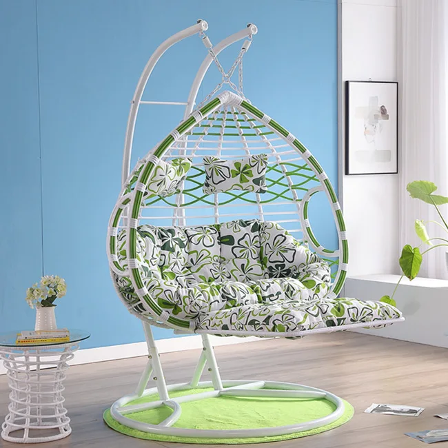 */*Outdoor Hanging Basket Indoor Swing Cradle Hanging Chair Lazy Household Balcony Double Pole Hammock Bird's Nest Hanging Orchi