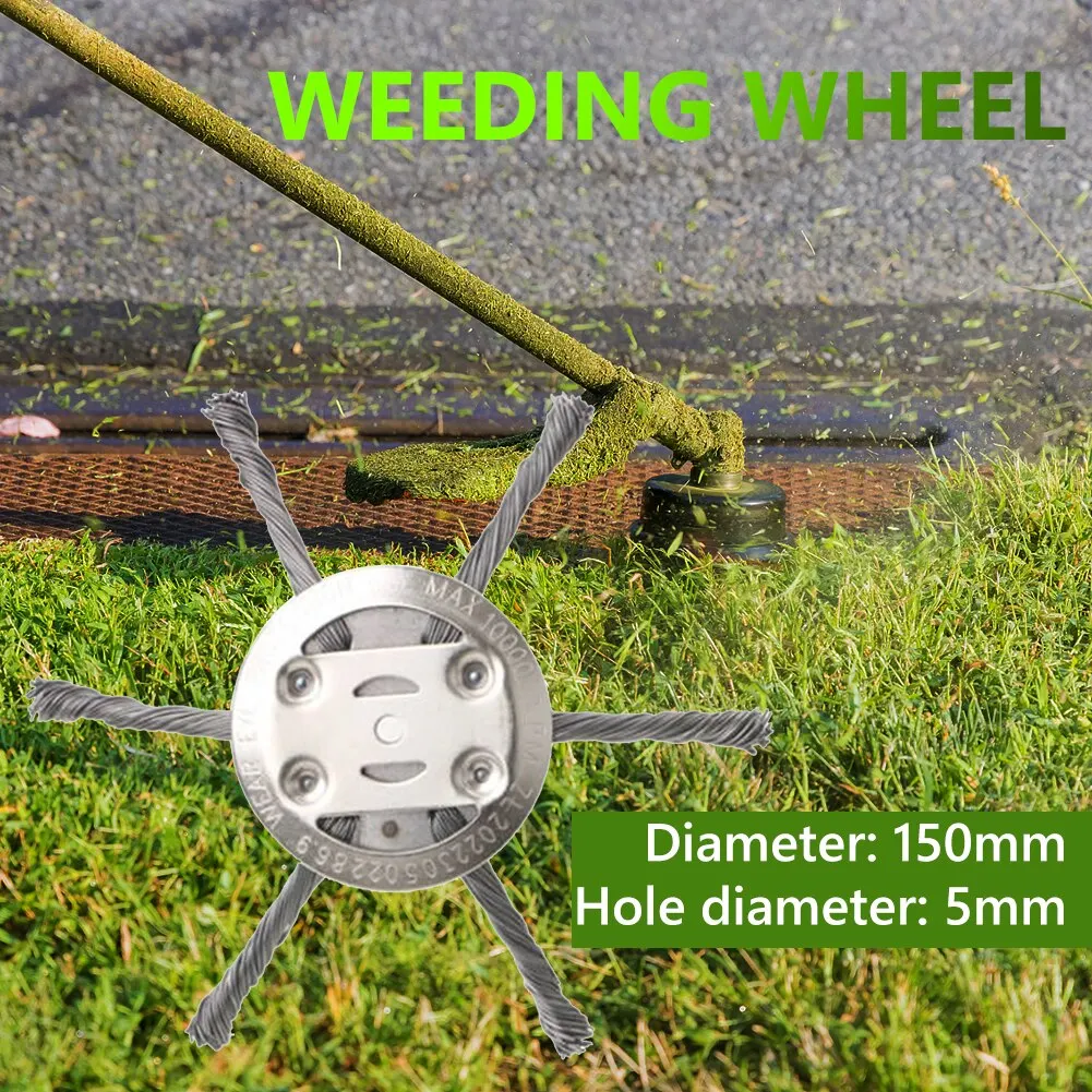 Wire Cutting Heads Rust Prevention Rust Removal Lawn Mower Replacement Parts Patio Sidewalk Lawn Mower Accessories Steel Tool