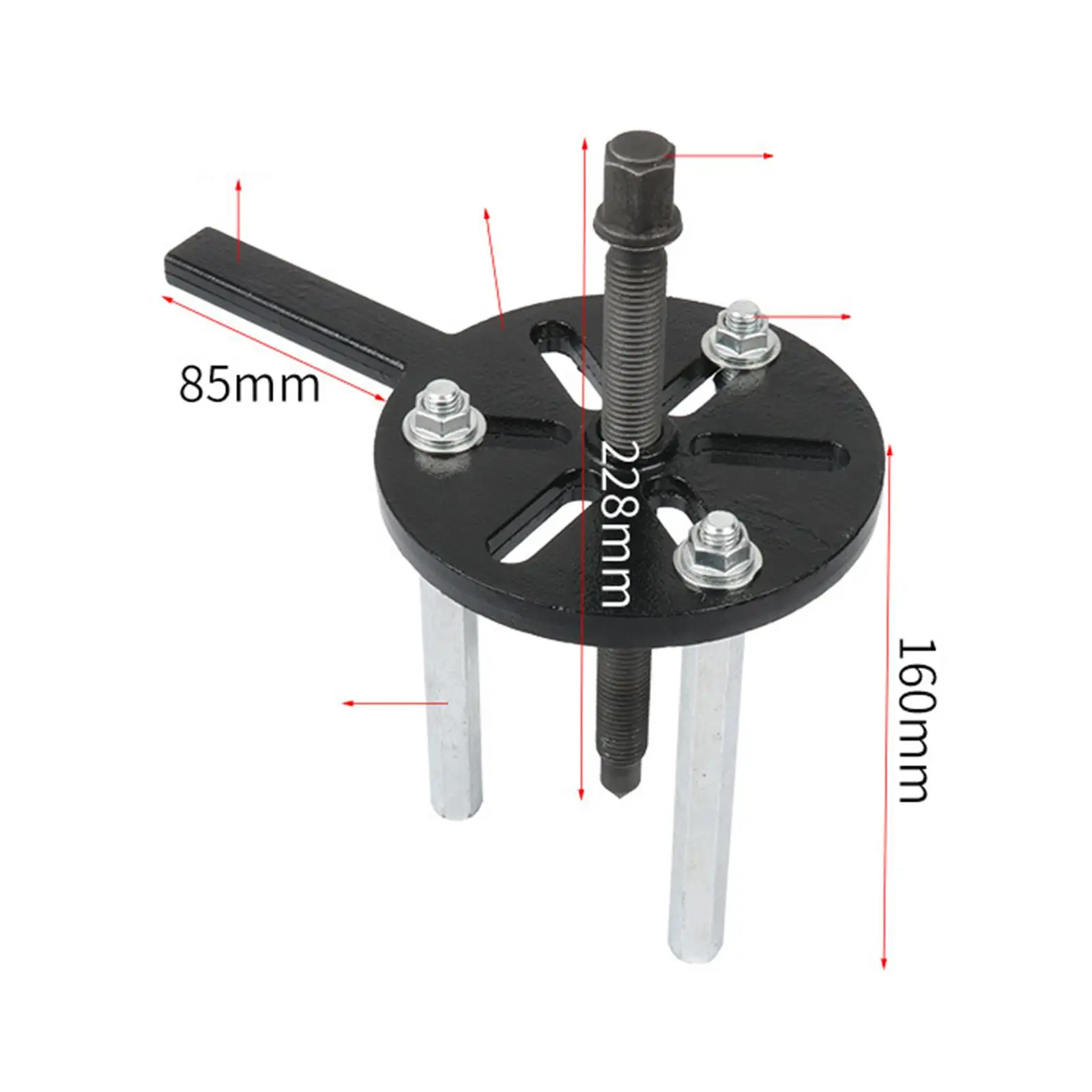 Bearing Disassembly Puller Multifunctional Steel Heavy Duty Car Repair Tool with Portable Carry Case Wheel Bearing Puller