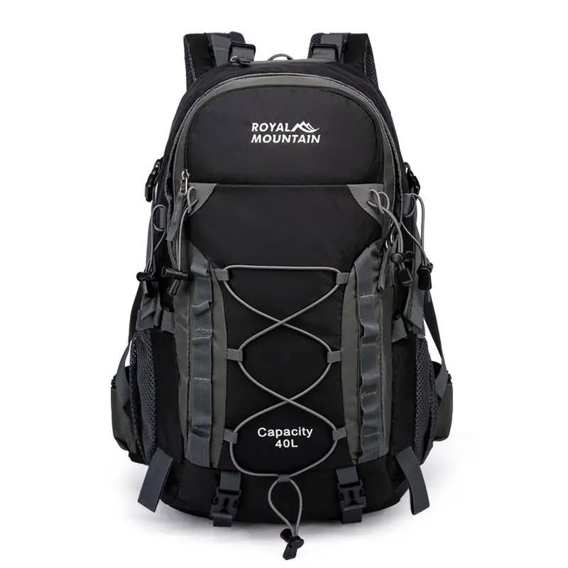 New Hiking Storage Backpack Sturdy 40-liter Travel Backpack Suitable For Mountaineering Hiking Camping Backpack Men Tactical Bag