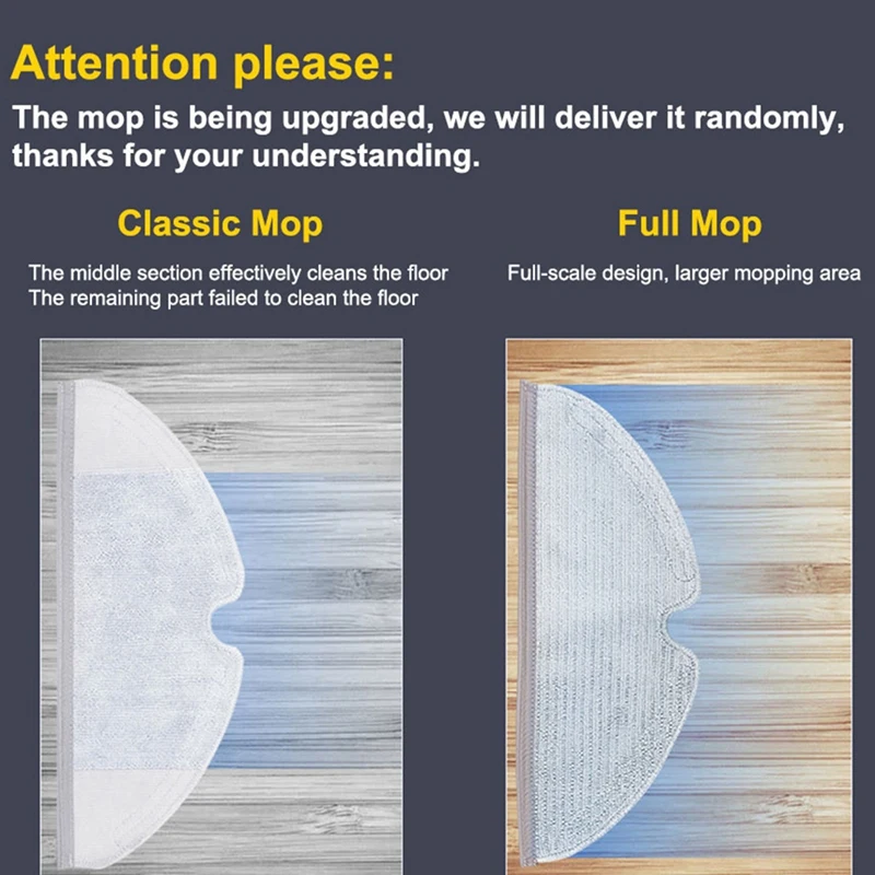 ترقية وظيفية! ل شاومي Robot1s SDJQR03RR Roborock S5 ماكس S50 S51 S55 S6 Maxv النقي مكنسة كهربائية الملحقات هيبا تصفية Brus الرئيسي