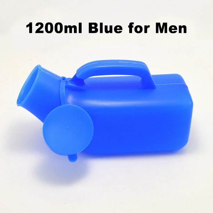 Portable Potty Urinal for Car Toliet Urinal for Men and Women 1000ML Bedpans Pee Bottle for Portable Camping Outdoor Travel Kit