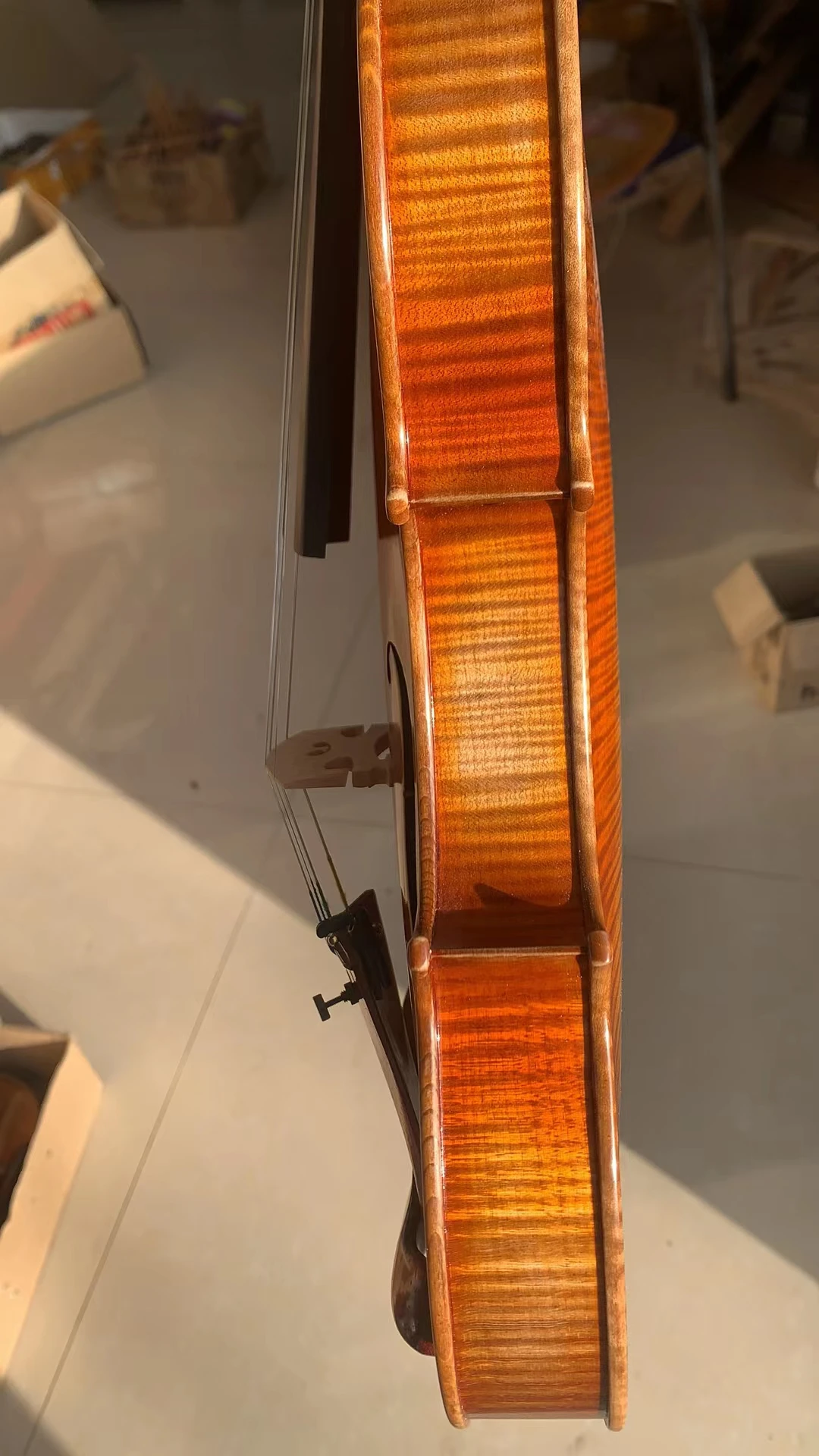 80 years old spruce！all European Wood 4/4 3/4 Stradivarius Violin violino Best Tone! Professionally Playing Acoustic Instruments