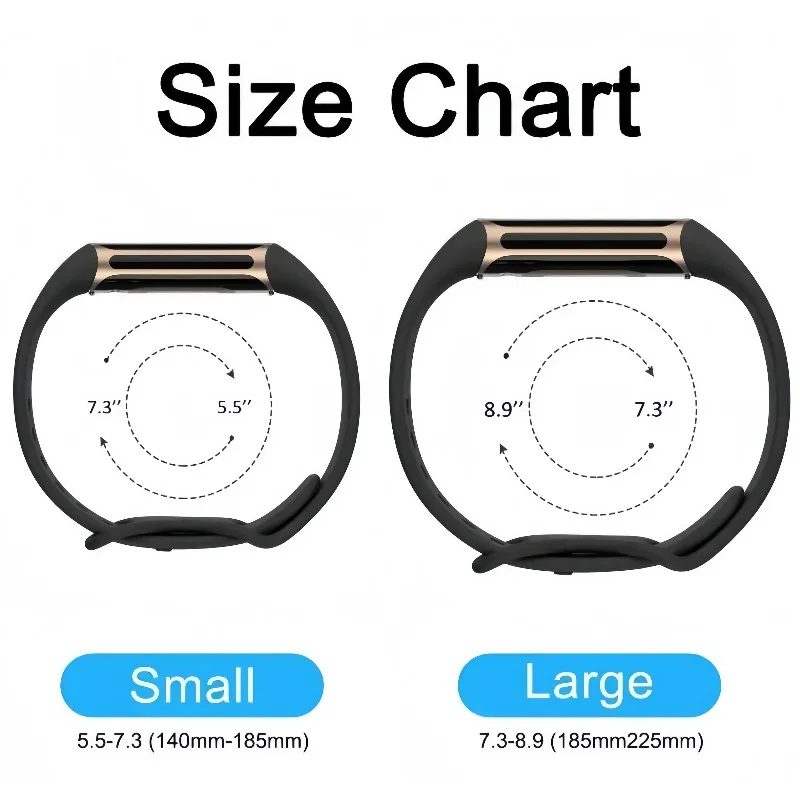 핏빗 차지 5 6 밴드용 스포츠 실리콘 스트랩 스마트워치 팔찌 핏빗 차지 5/차지 6 교체용 손목밴드