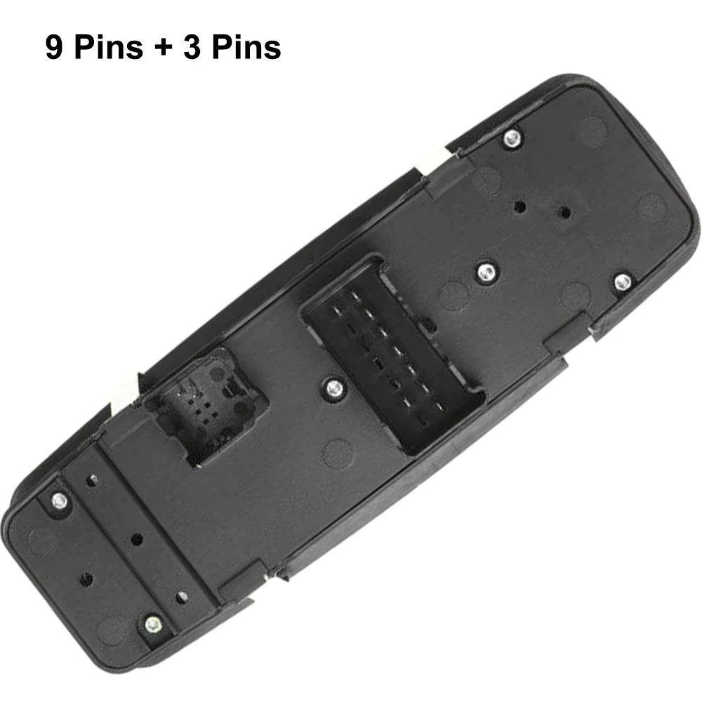 04602533AB For Chrysler Town & Country Dodge Grand Caravan Nitro Jeep Liberty 9 +3 Pins Front Left Driver Power Window Switch