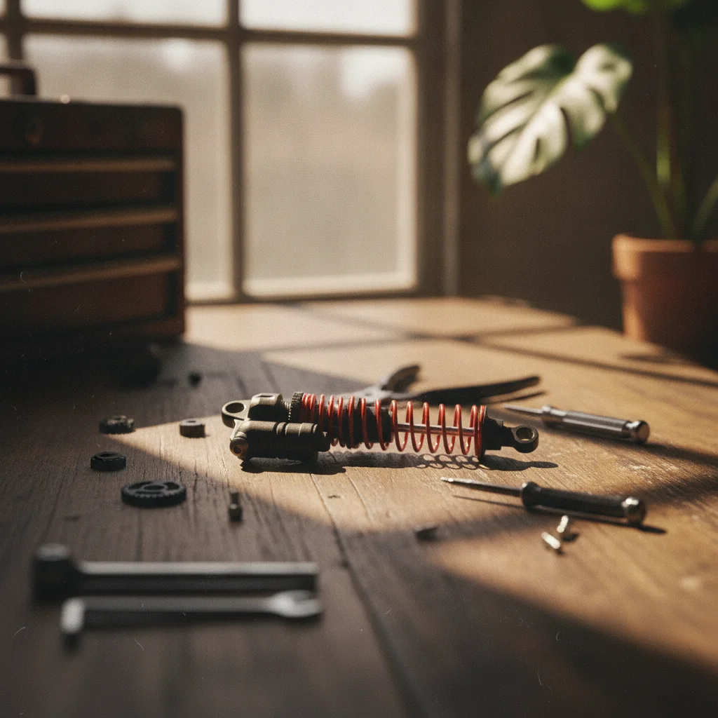 RC Shock Absorber Kit 1/10 Lightweight Crawler Parts Damping System for Maintenance and Upgrades