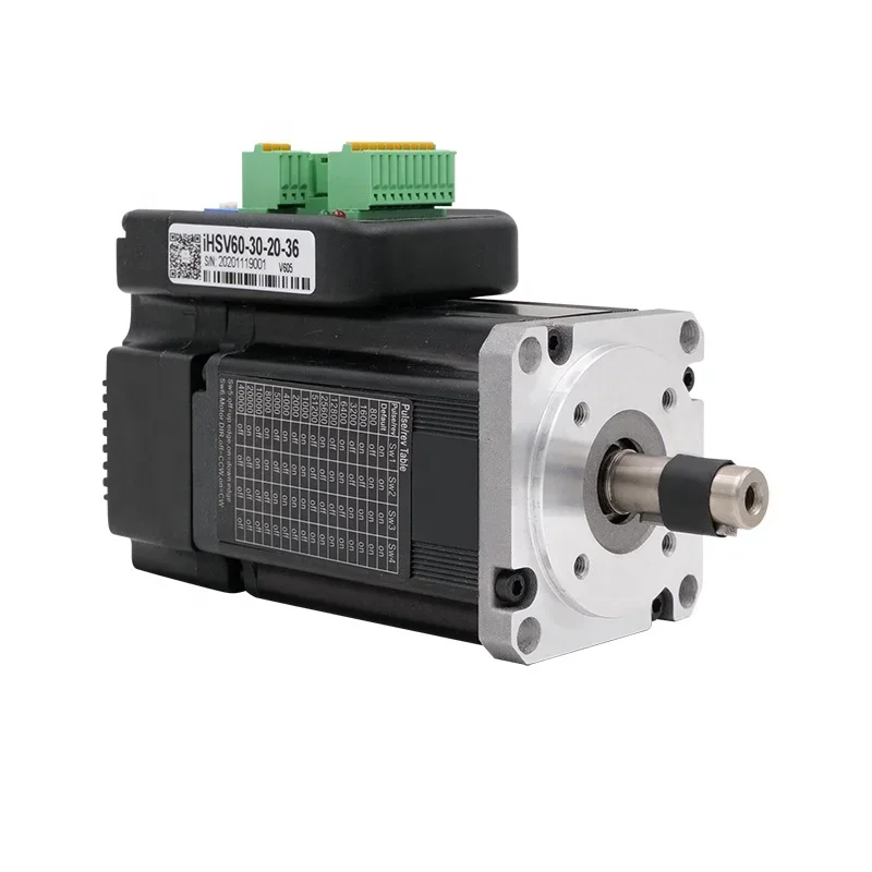 

IHSV60-30-20-36 200W Closed Loop AC Servo Motor 3000rpm Integrated Drive Motor