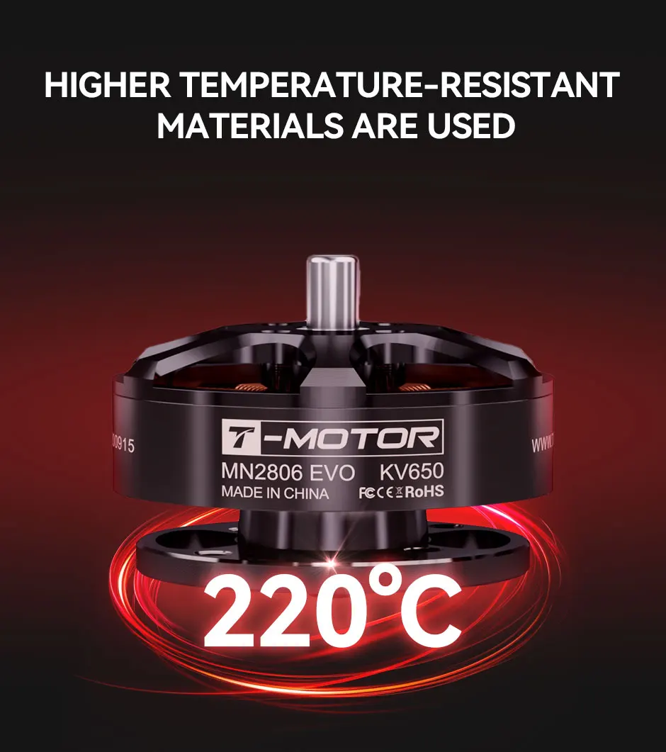 

T-MOTOR Brushless Motor MN2806 EVO Antigravity High-Efficiency Multirotors UAV Motor