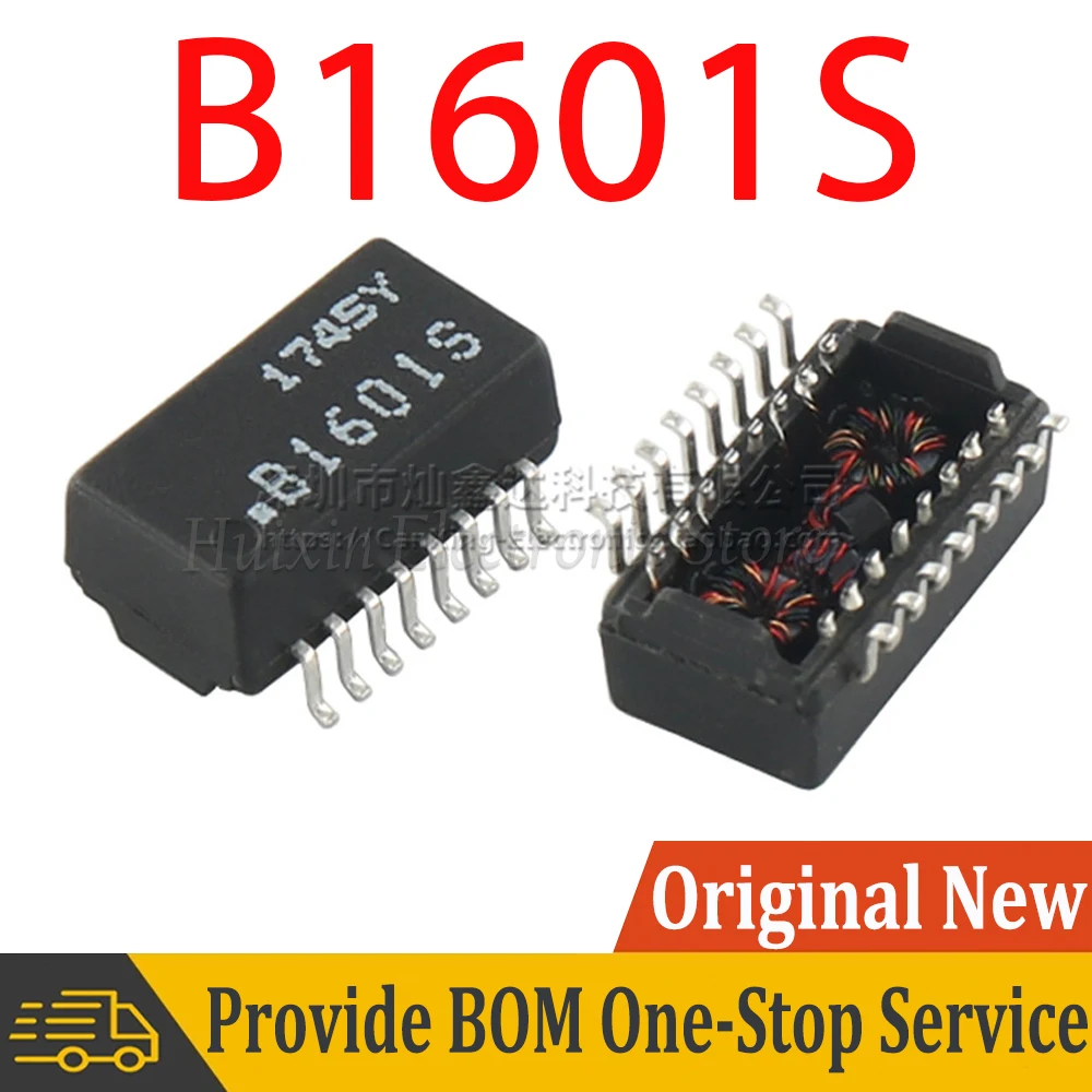 5pcs B1601S B1601 SOP16 Network Transformer Filter 100Mbps SMD