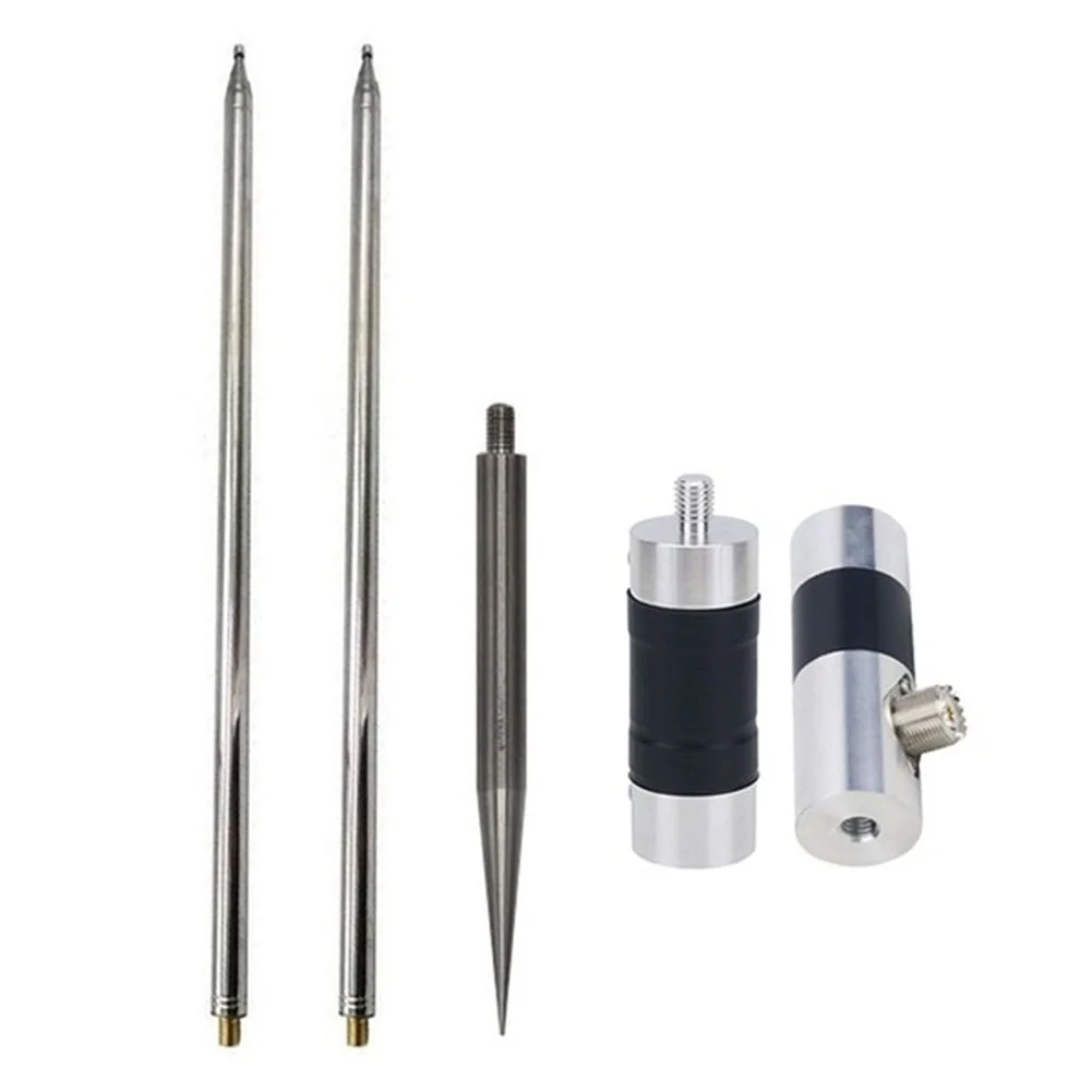 Shortwave Antenna Base for GP Radios 7-54MHz Wideband Portable M10 Threaded Mount with Inductor 200W Power Rating